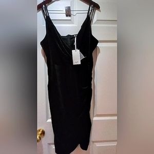 GRACE KARIN Velour Party Dress